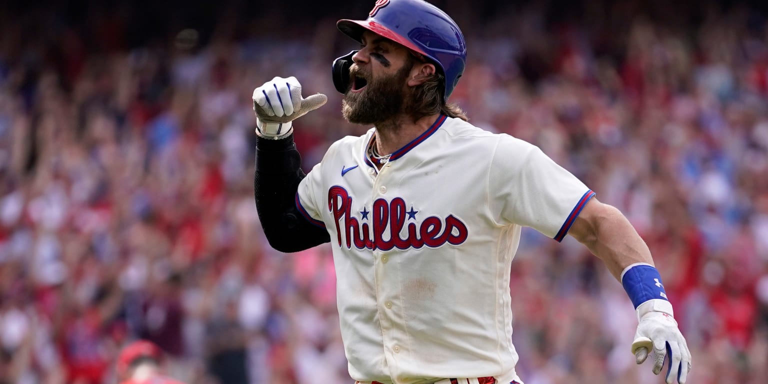 Official Bryce Harper Philadelphia Phillies 300th Career Home Run