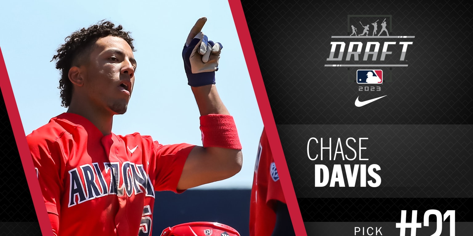 Чейз Дэвис был выбран кардиналами под 21-м номером на драфте MLB 2023 года.
