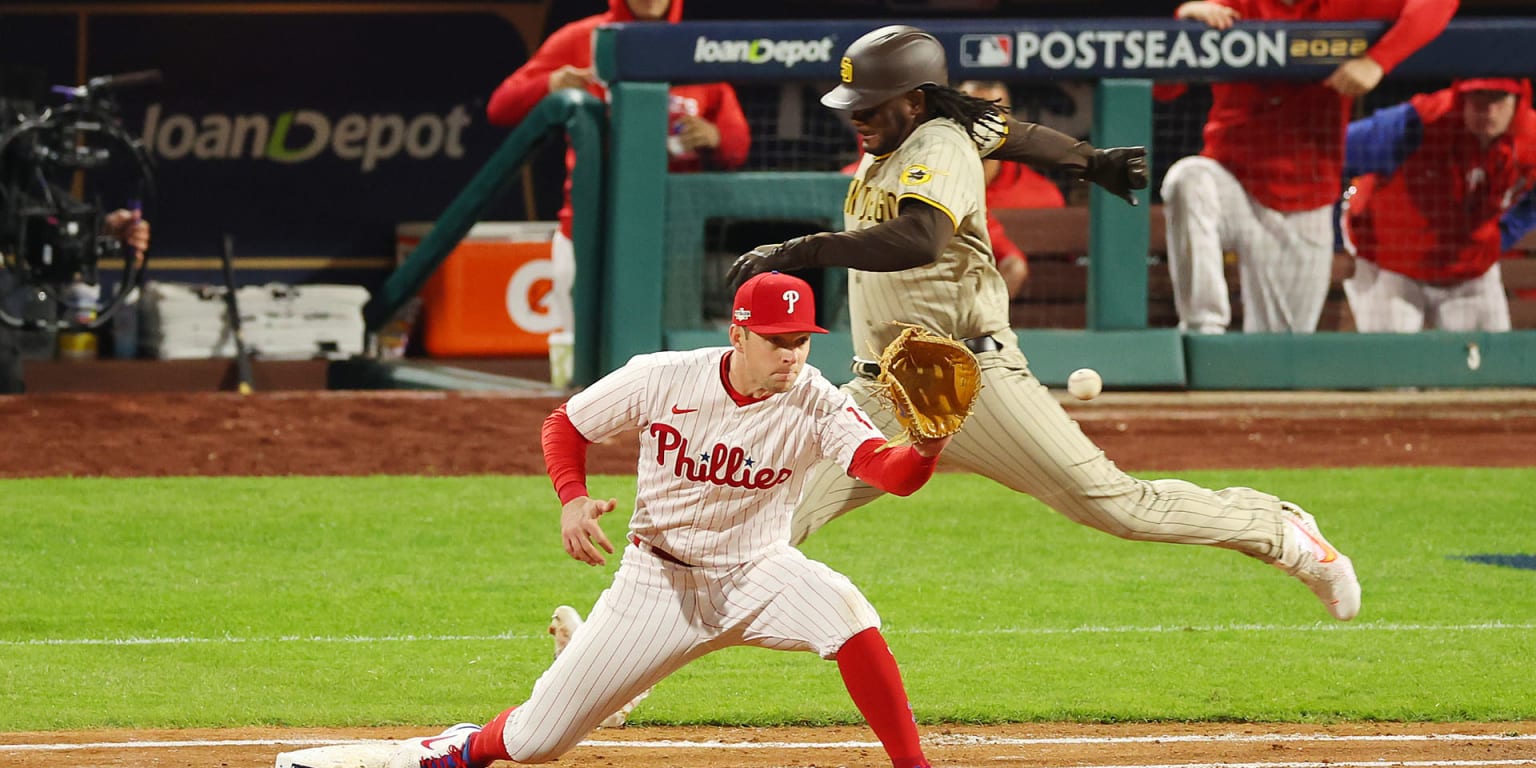 Padres' Jurickson Profar ejected after checked swing call in NLCS