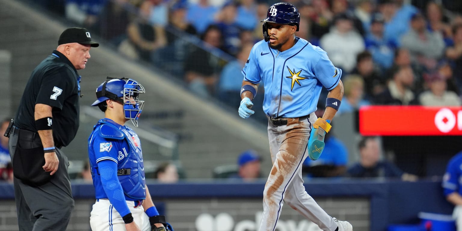 Chandler Simpson creates run with speed in Rays' win vs. Blue Jays