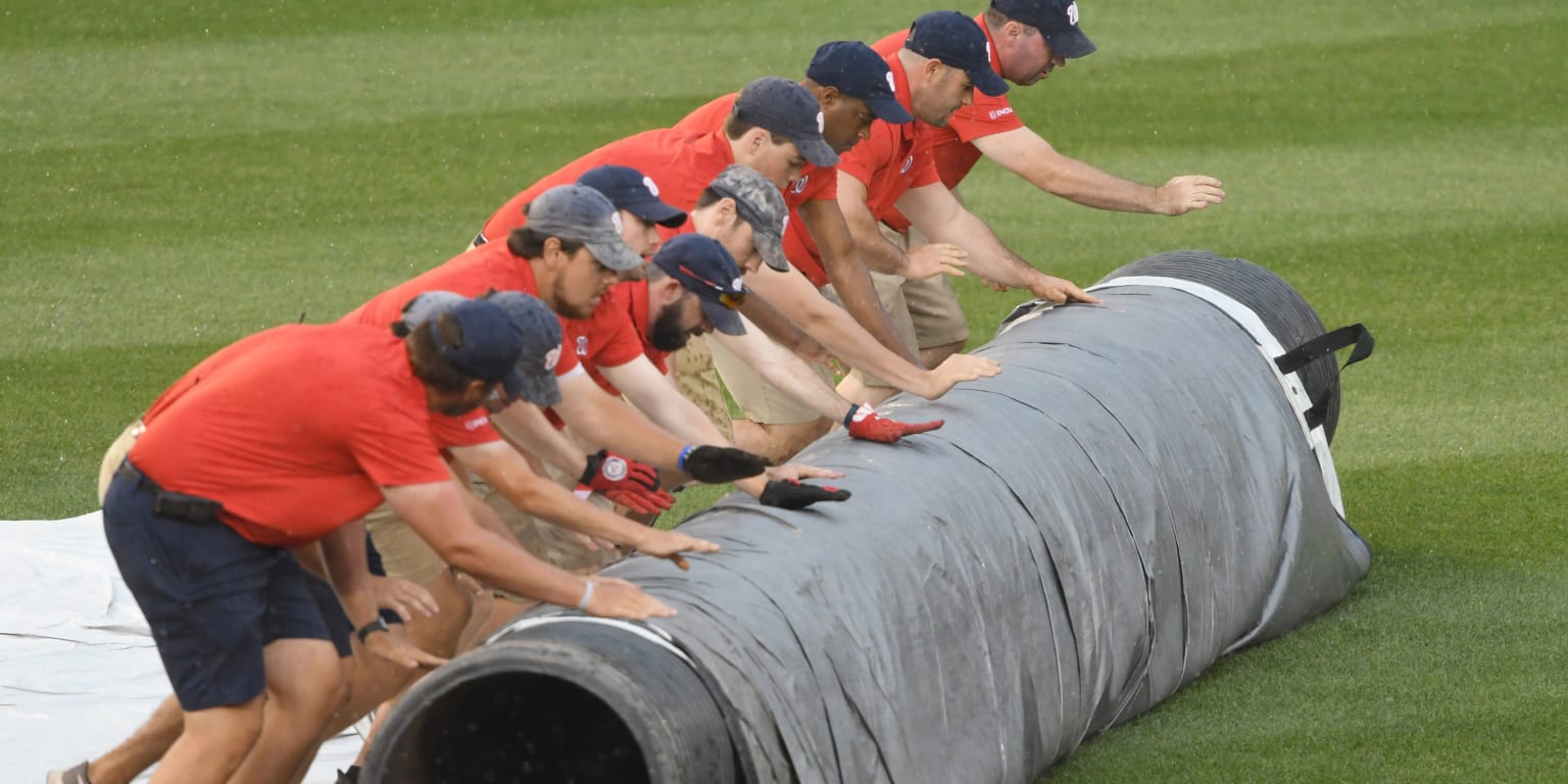 Bucs-Nats rained out; break up DH on Saturday