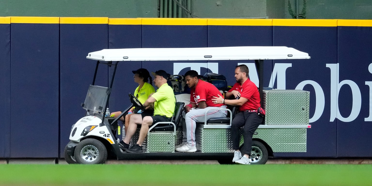 Myers to IL with shoulder contusion a day after being carted off