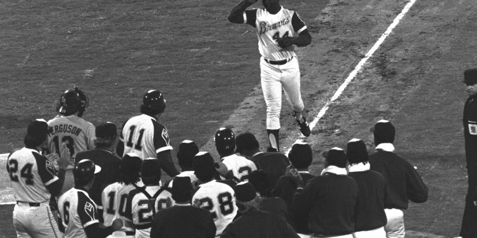 The three broadcast calls of Hank Aaron's 715th home run