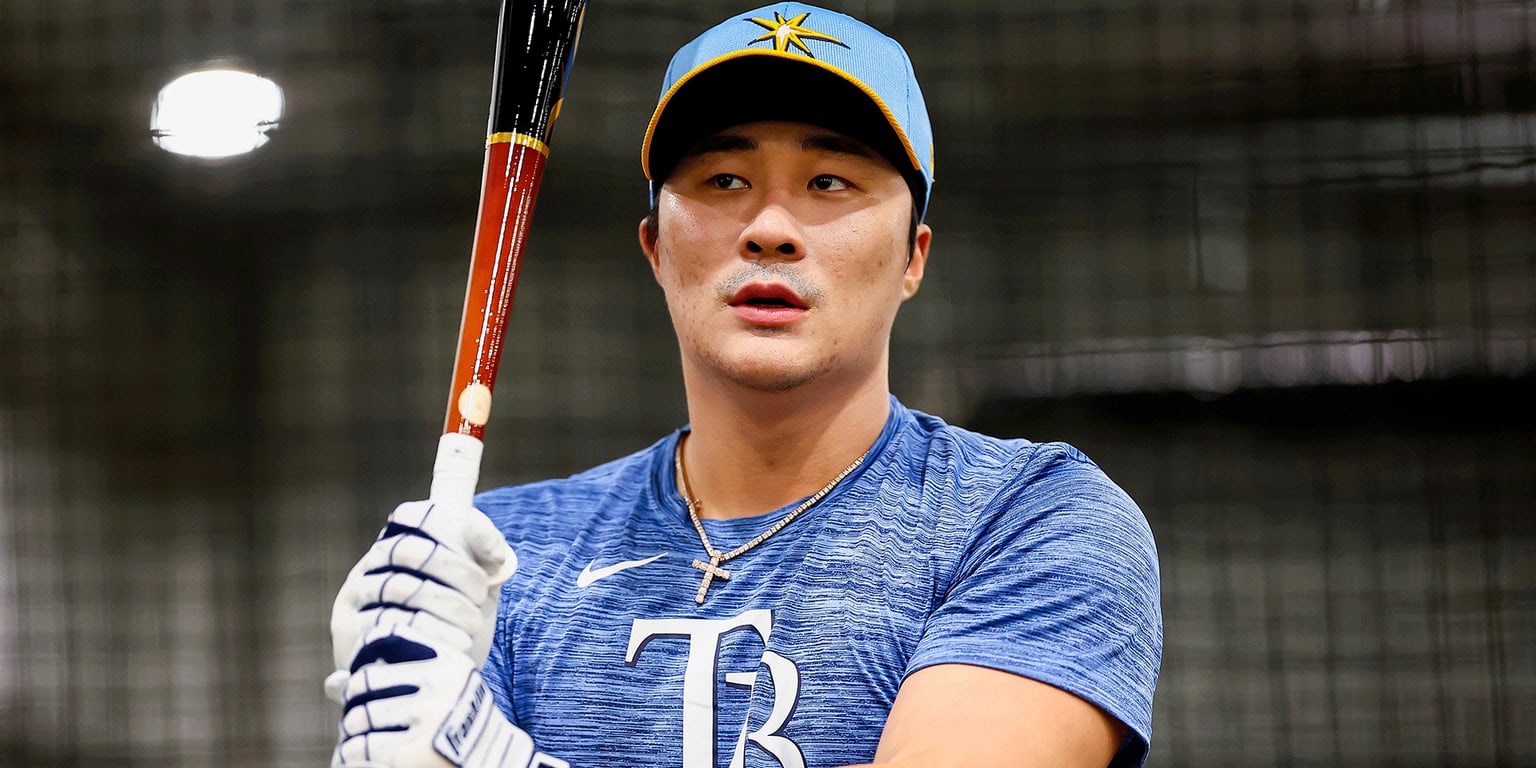 Ha-Seong Kim joins Rays at Spring Training 2025