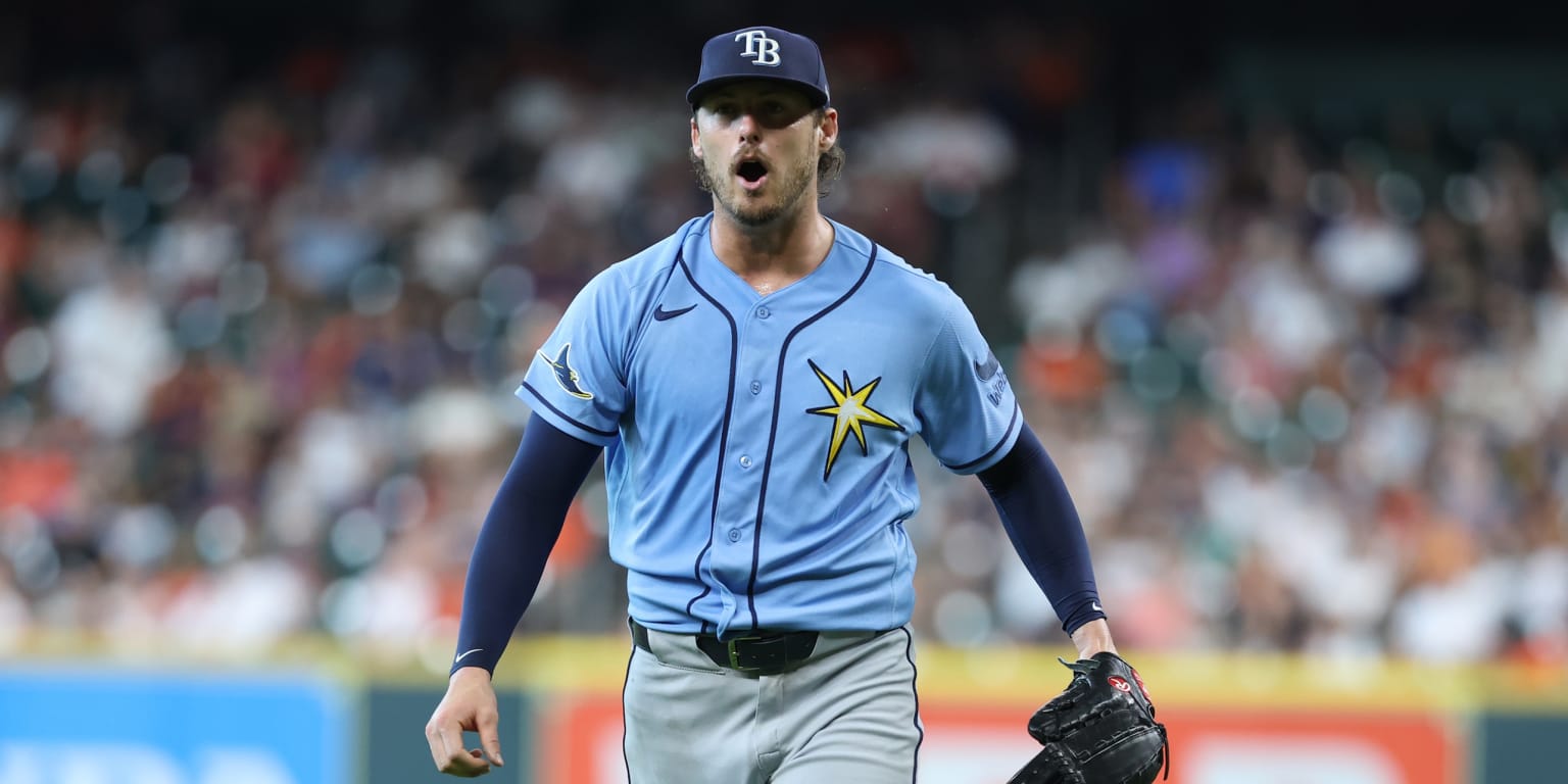 Rays' Mason Englert Fans Career-High 9 in Spot Start Against Astros