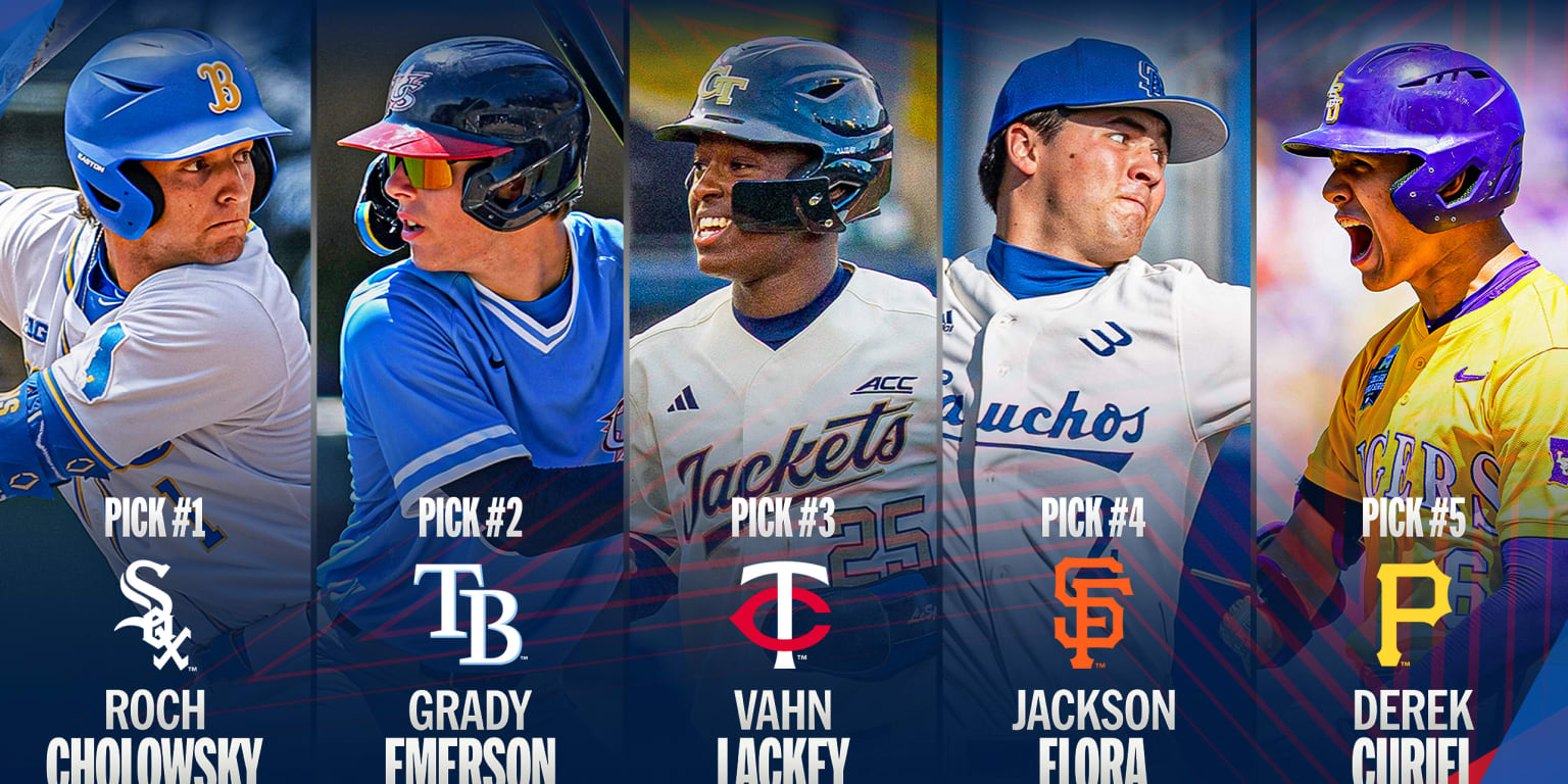 MLB Draft Day 1 picks, analysis (LIVE on MLB Network, Peacock, MLB.com, MLB.TV, MLB+)