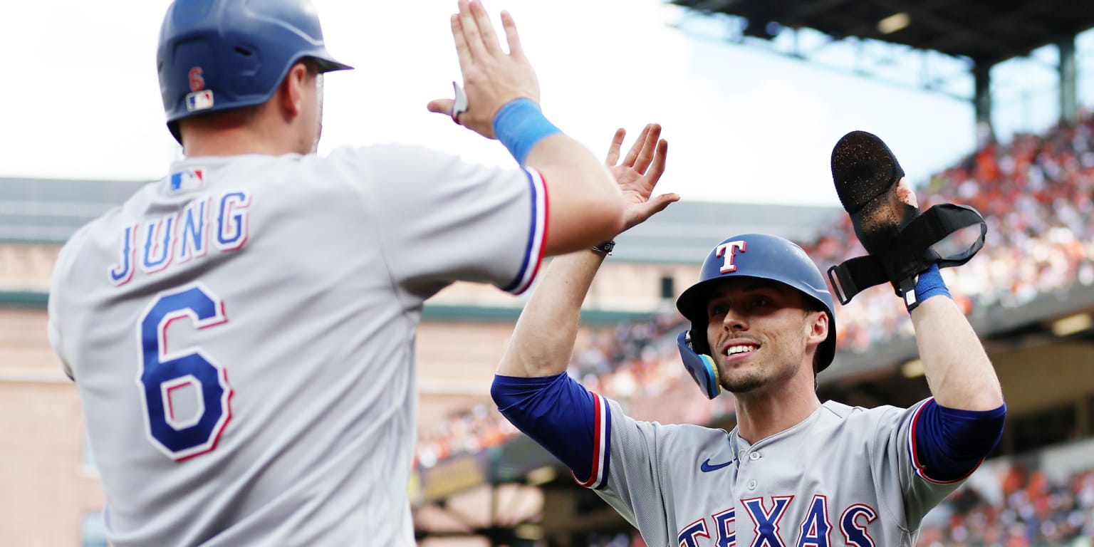 Josh Jung Texas Rangers 2023 Topps Stars of MLB # 56 Rookie Card