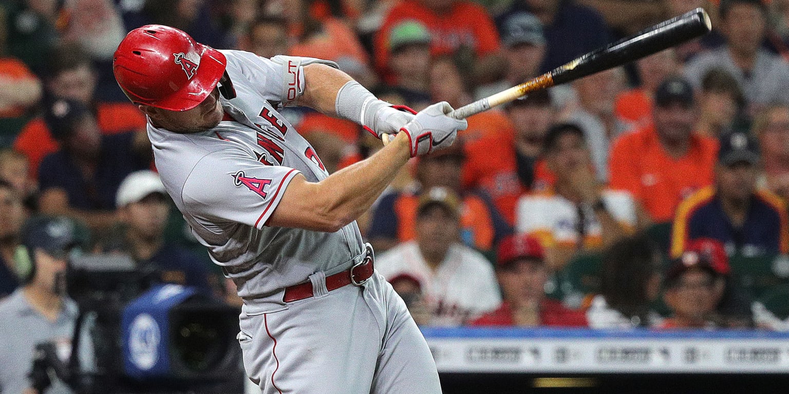 Amped' Mike Trout Has Homer Streak End at Seven Games - The New York Times