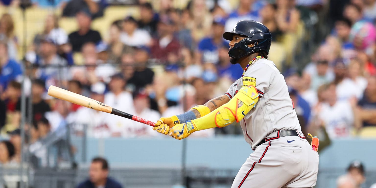 Braves' Ronald Acuña Jr. hits 121-mph homer, but Orlando Arcia's blast  beats Dodgers again