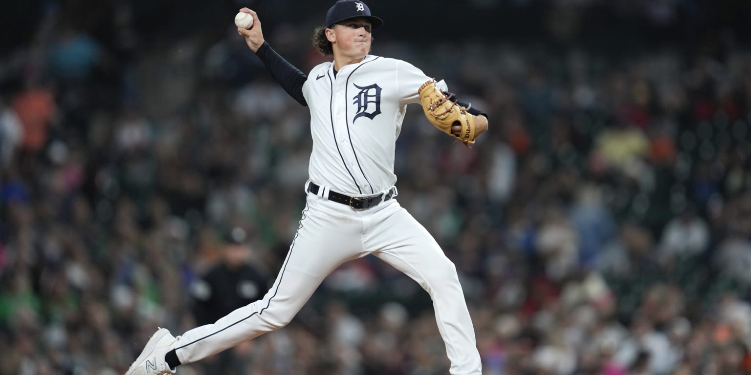 Reese Olson throws 5 innings of no-hit ball in MLB debut; Tigers still lose  – The Oakland Press