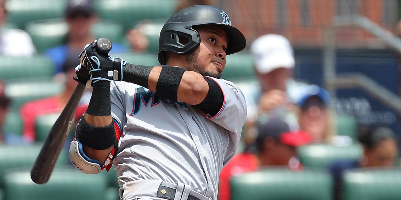 luis-arraez-drives-in-two--miami-marlins-beat-cleveland-guardian