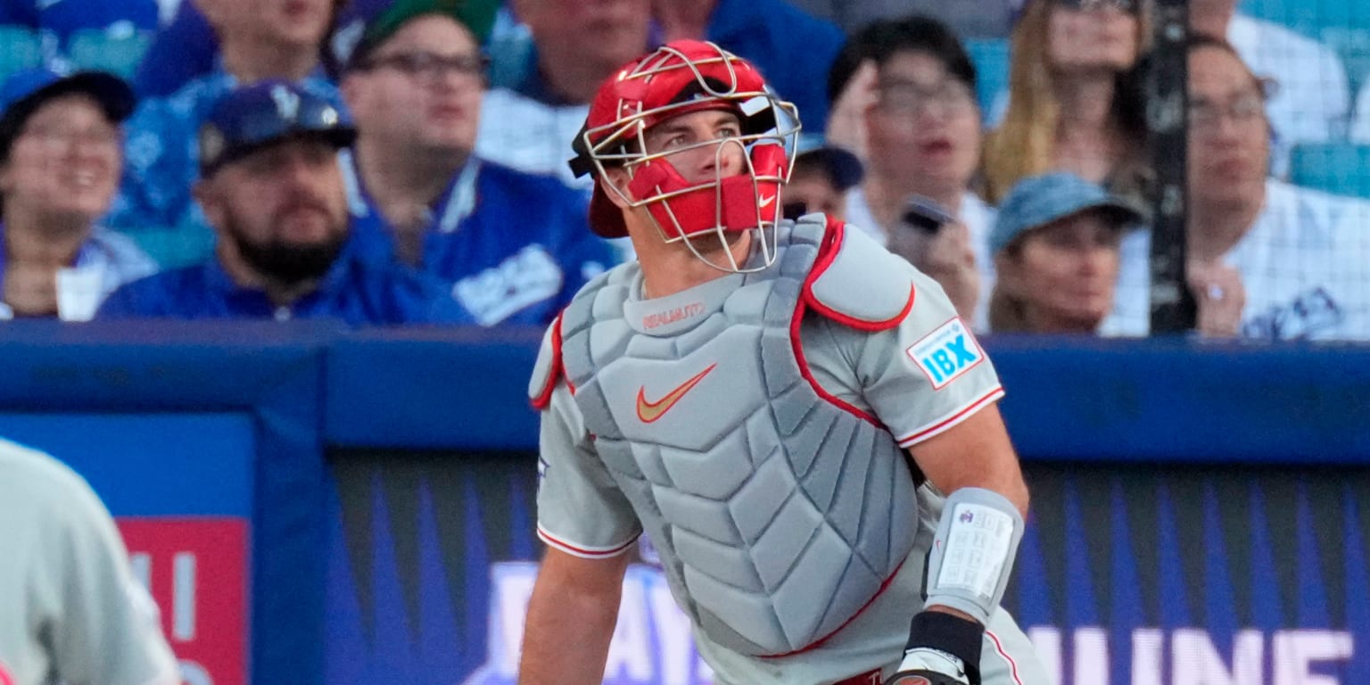 Realmuto to undergo further evaluation after HBP to wrist