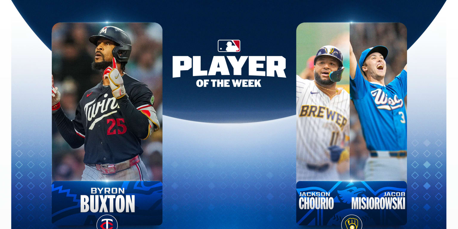 Buxton, pair of Brewers earn Player of the Week honors