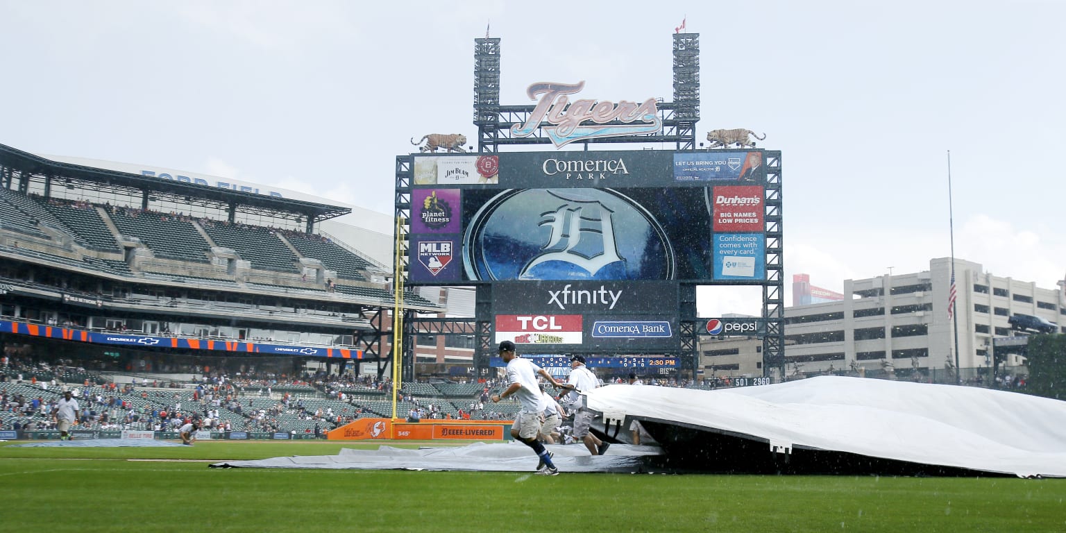 Pirates-Tigers game postponed; split twin bill Thursday