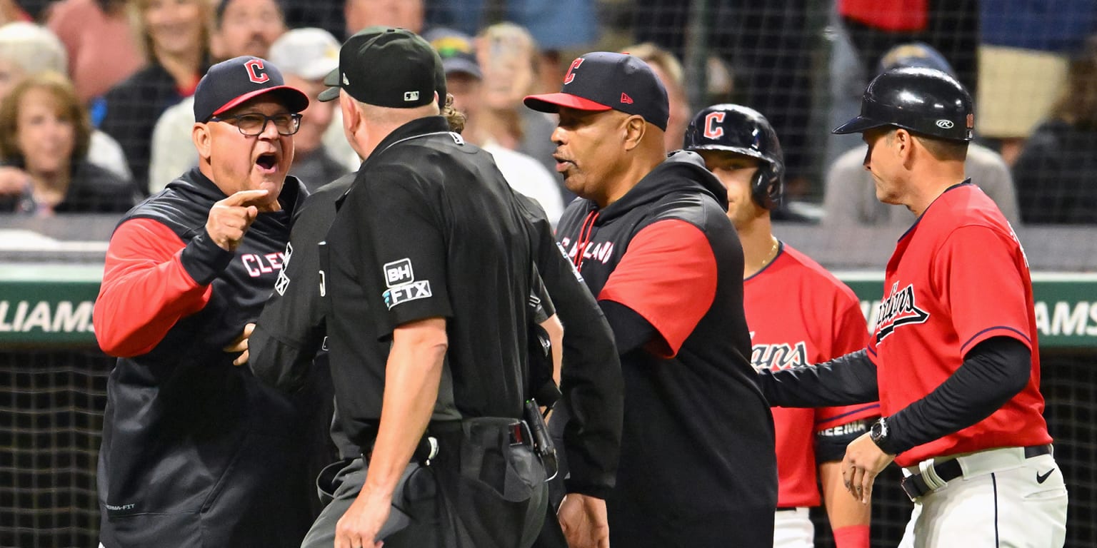 Terry Francona bids farewell at Guardians final home game - Axios Cleveland