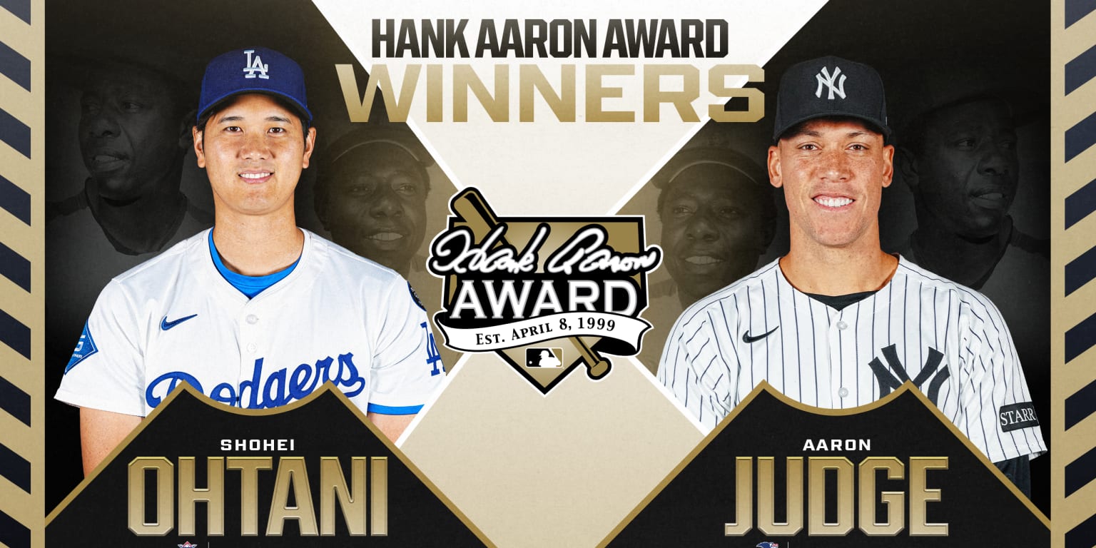 Judge repeats as Hank Aaron Award winner Judge repeats as Hank Aaron Award winner