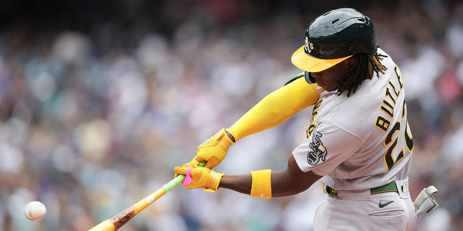 Lawrence Butler blasts first MLB homer in Athletics' loss to