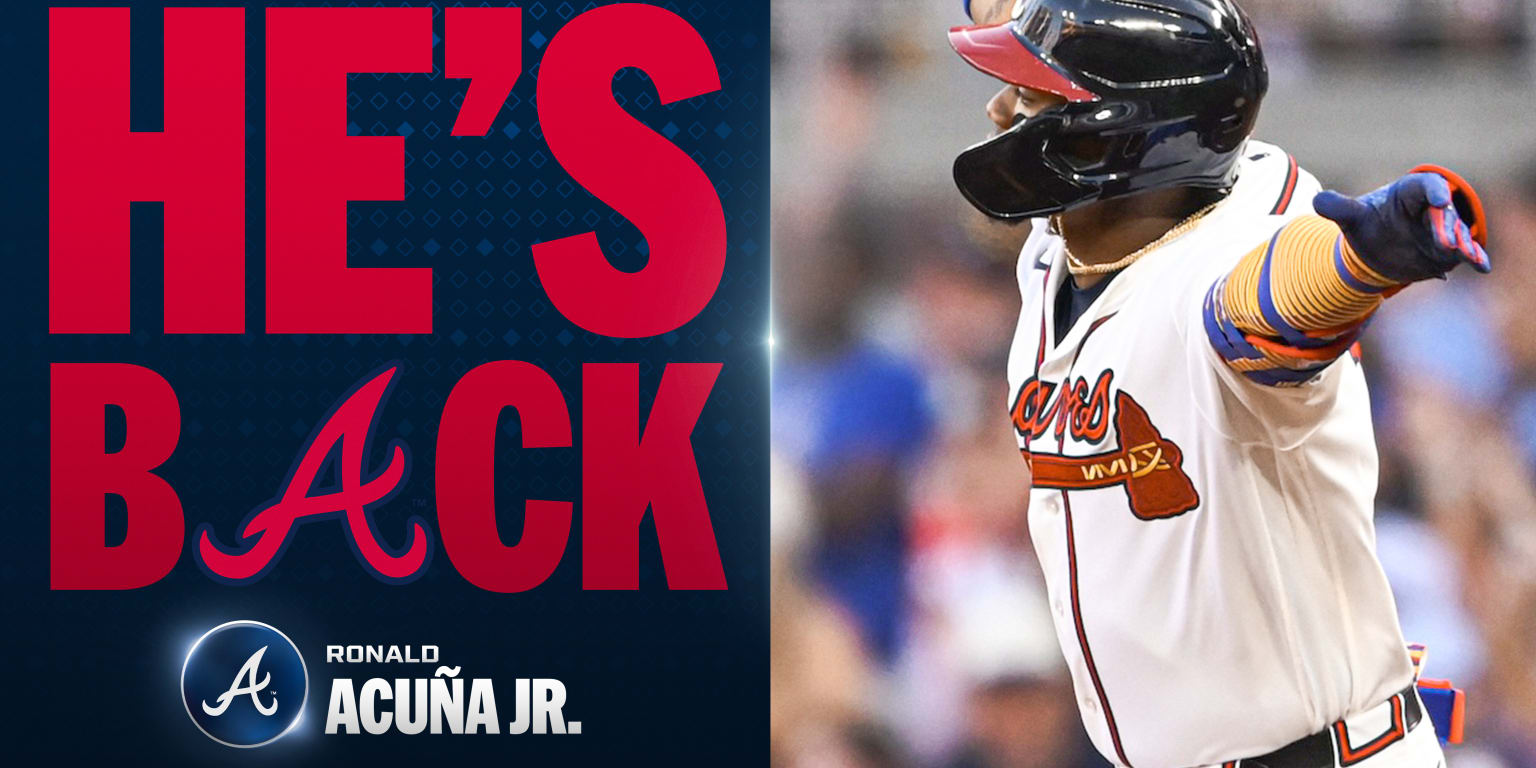 Acuña belts first homer since May to spark Braves to comeback win