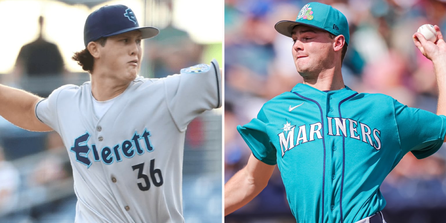 Mariners' top pitching prospects developing fast friendship this spring