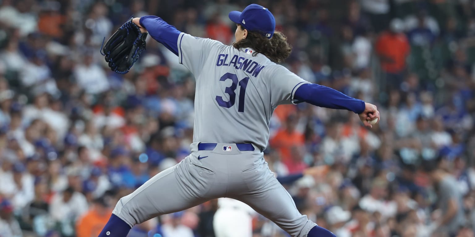 Glasnow sets record with 1,000th K, but exits with lower back pain