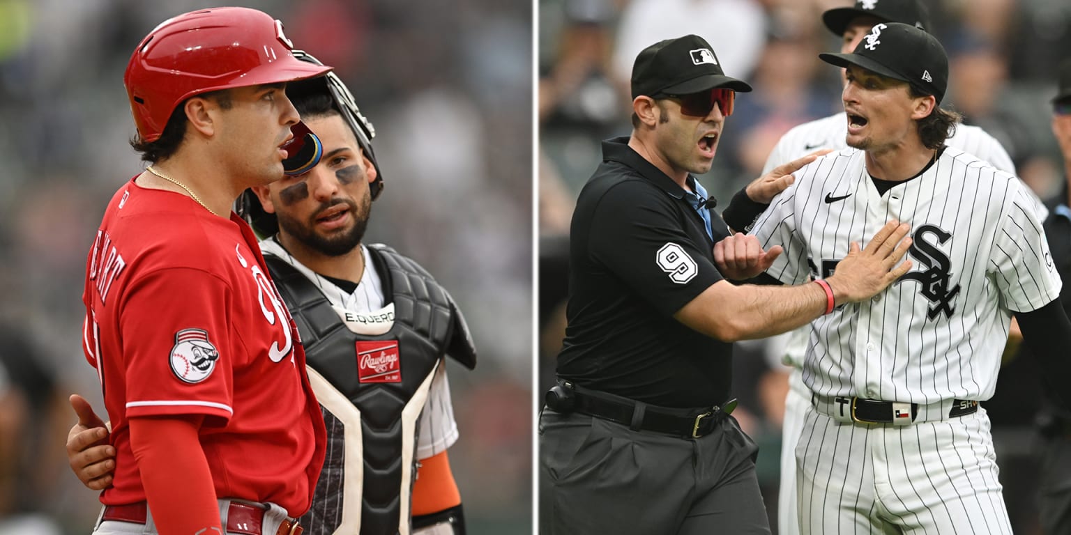 After benches clear and Martin gets ejected, Stewart and Reds get final word vs. White Sox