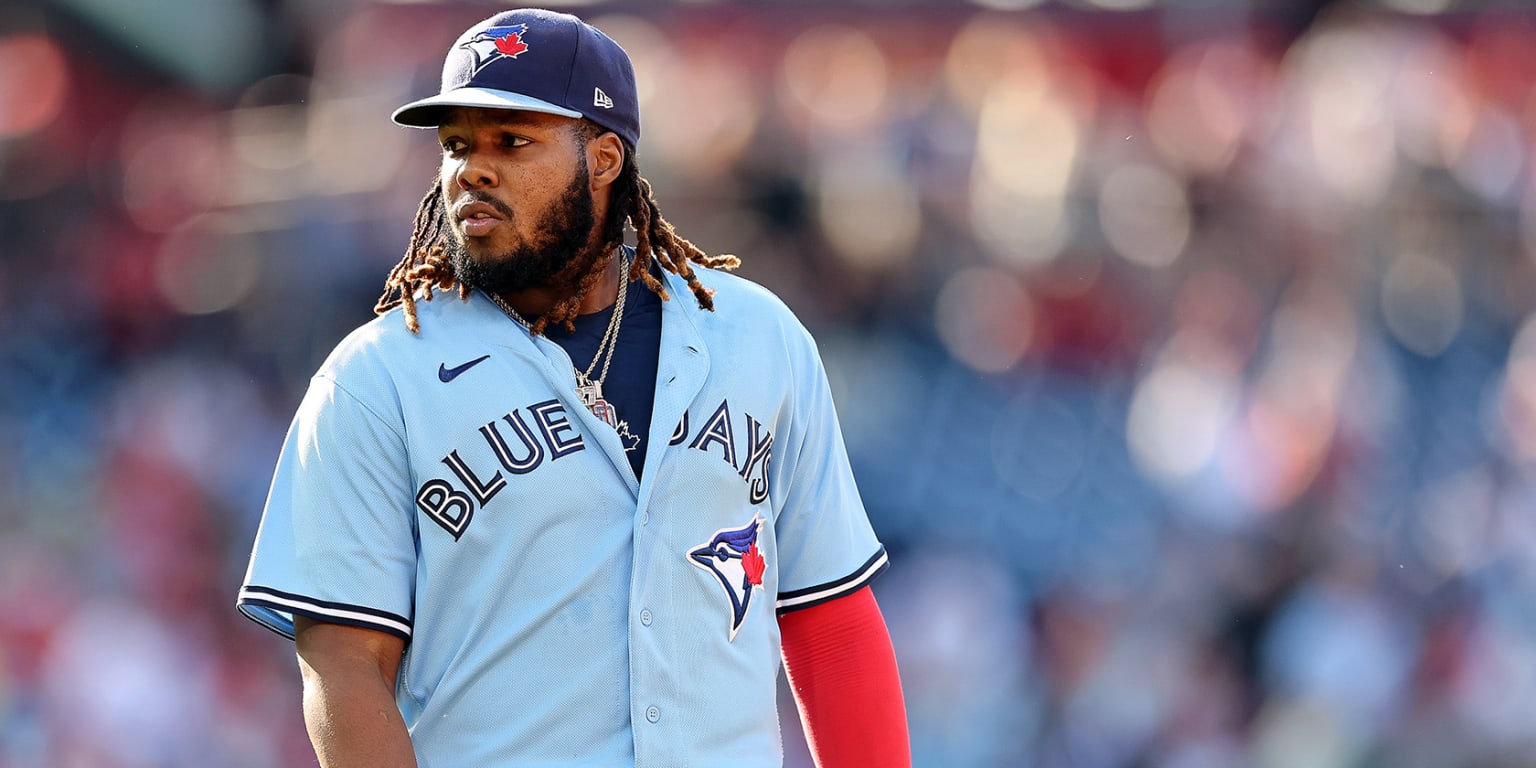 Vladimir Guerrero Jr.  no structural damage to the right knee