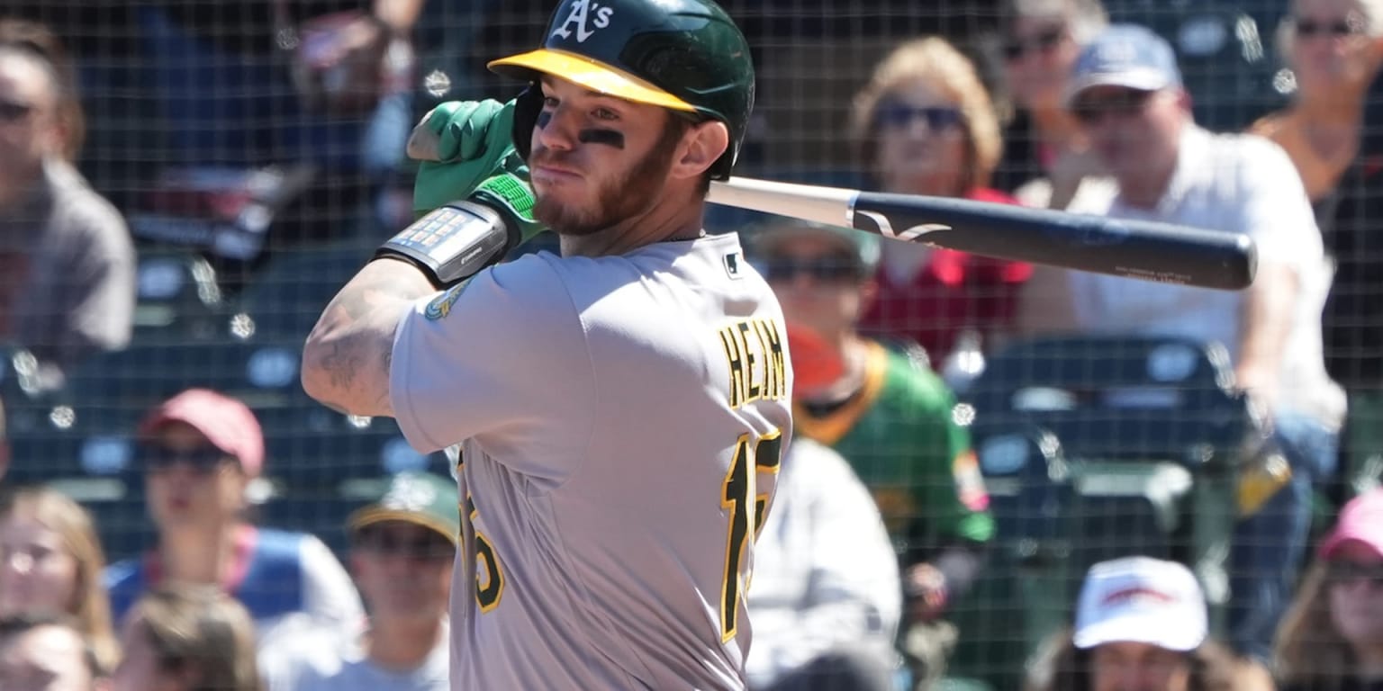 Hero Heim! A's storm back with 2-out 9th-inning rally to snap 4-game skid