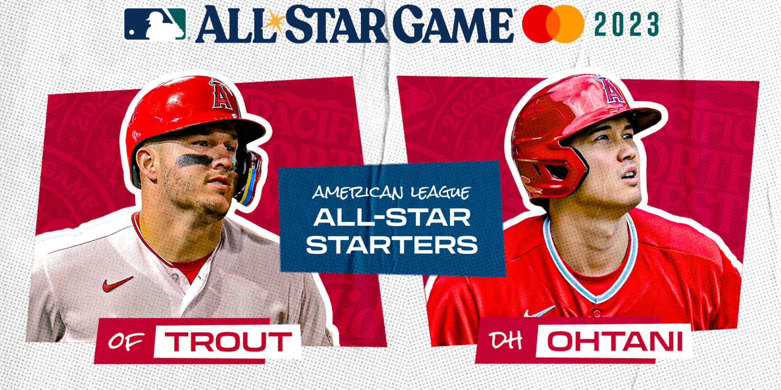 Mike Trout joins Shohei Ohtani as starters in 2023 MLB All-Star Game