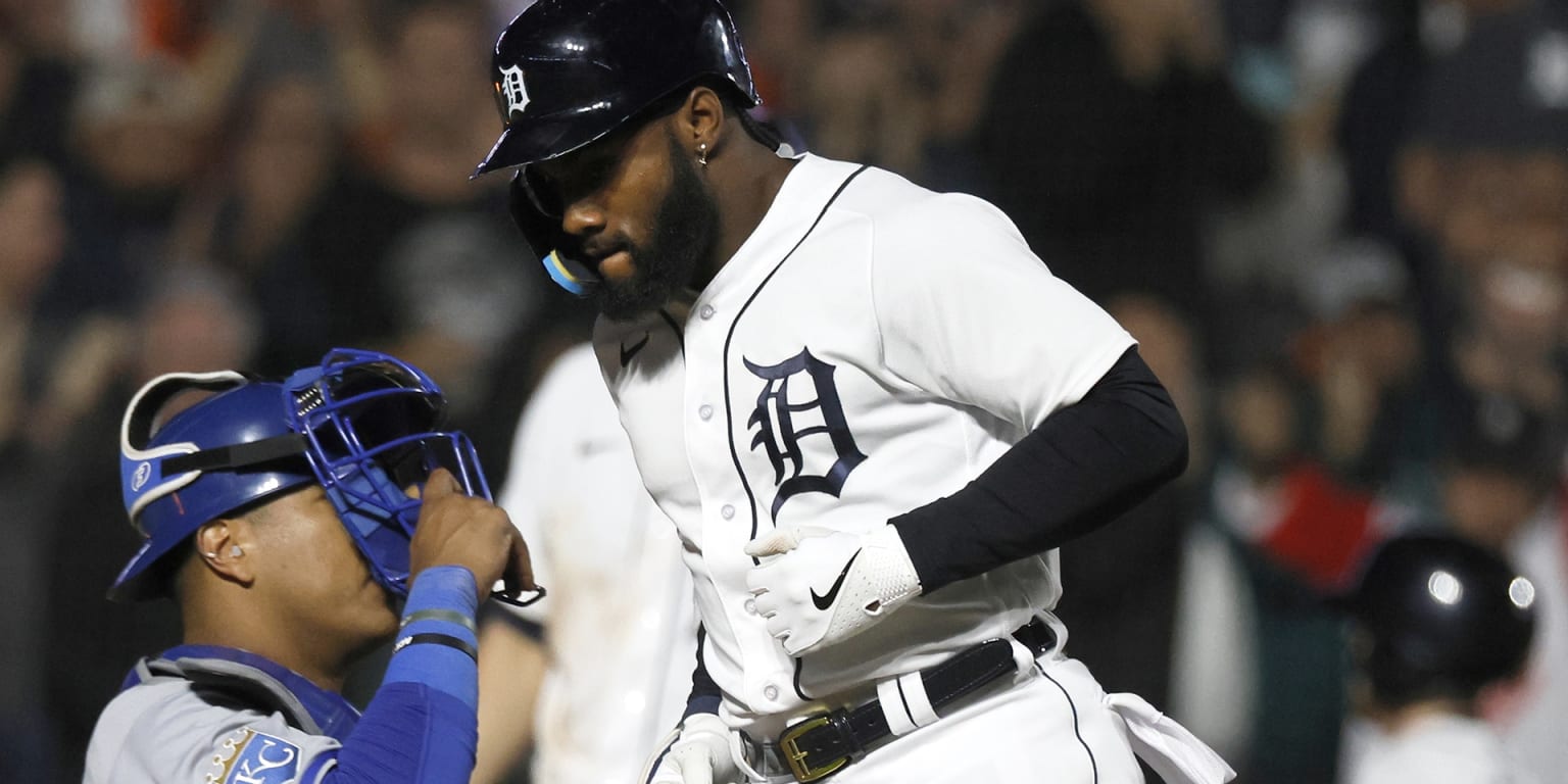 Detroit Tigers' Akil Baddoo homers on first pitch of first MLB at