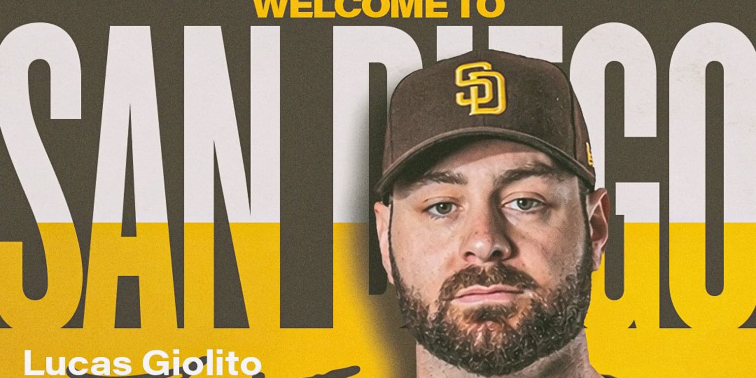 Padres sign Giolito to 1-year deal with option for '27