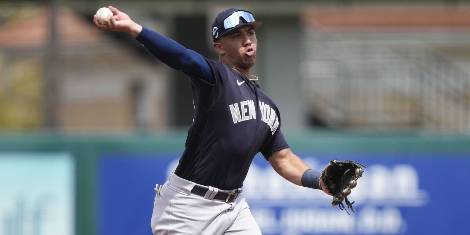 New York Yankees news: Oswald Peraza, Anthony Volpe earn p yankees mlb  jersey 2022 romotions
