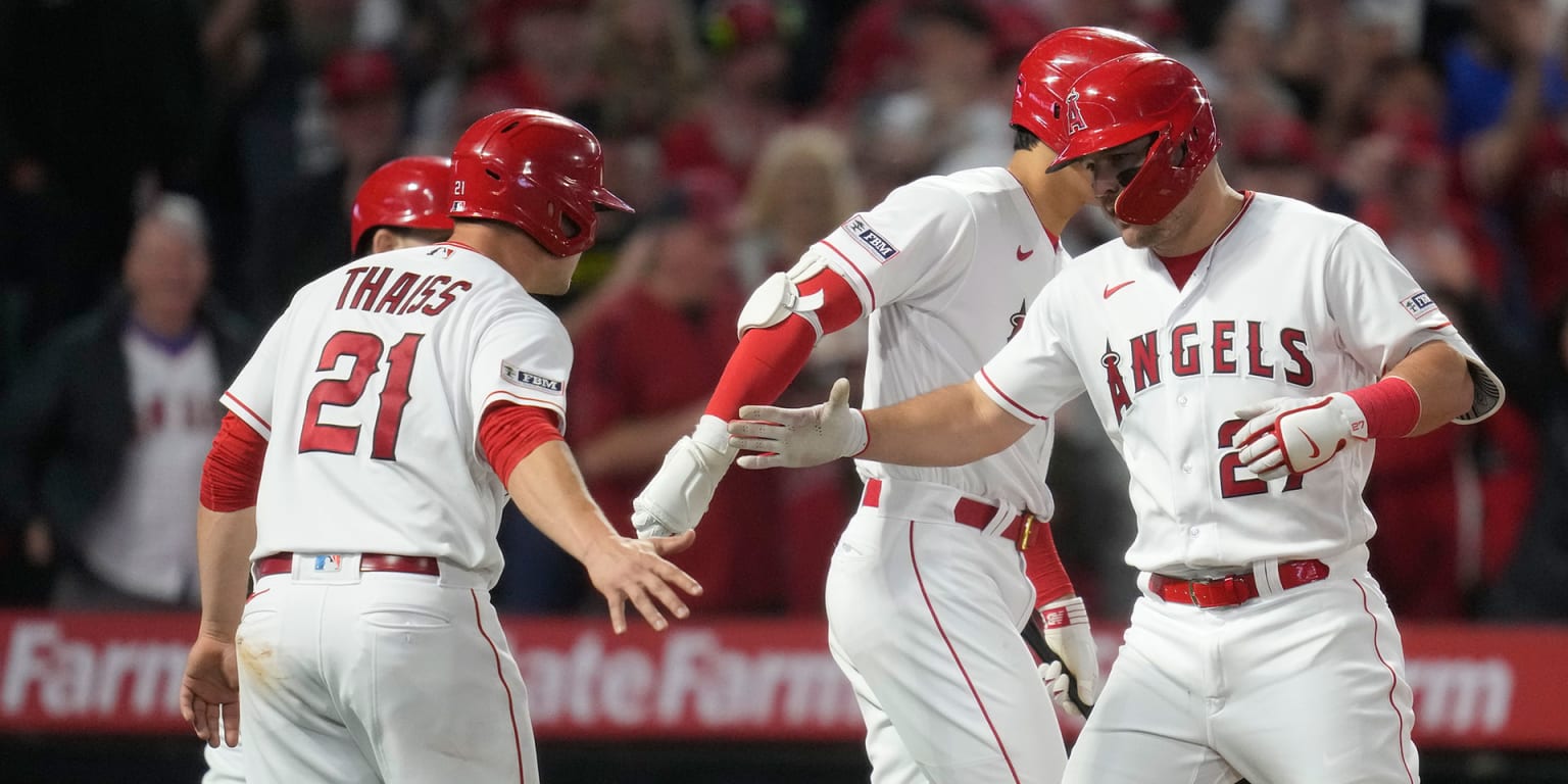 MLB home runs leader Mike Trout visits Coors Field as Rockies