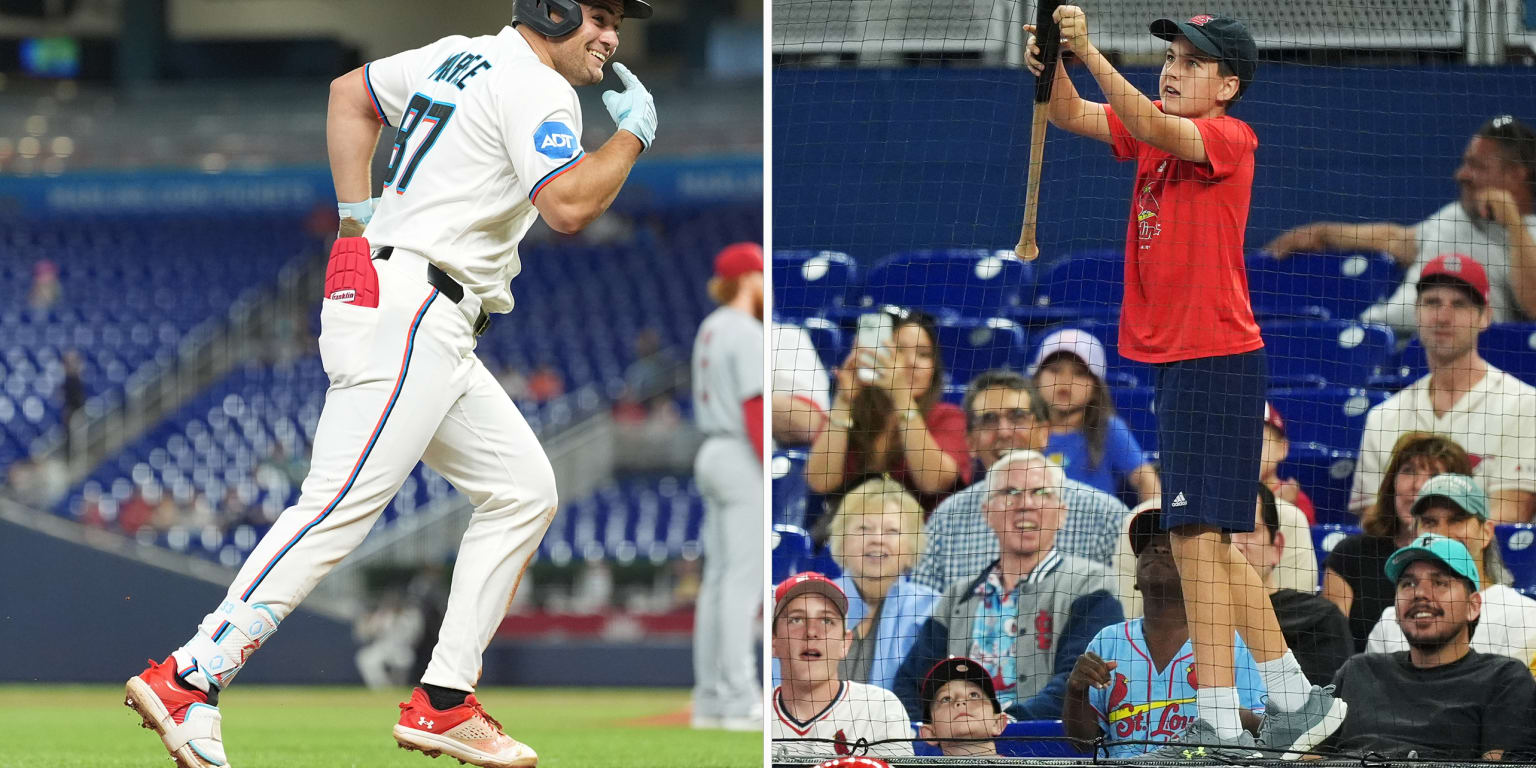 New bat yields Marsee's '26 breakout, old bat goes home with lucky kid