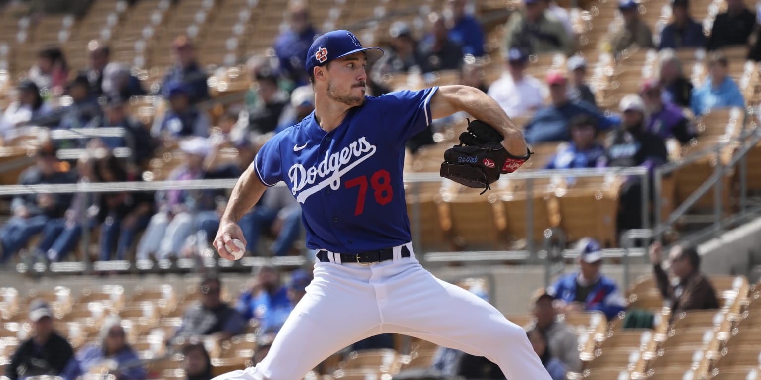 Tony Gonsolin has been turning heads at the Dodgers camp -- and