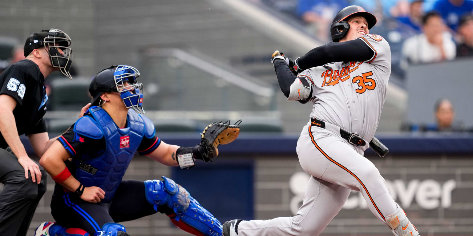 Rutschman's 5-RBI night powers Orioles' dominant romp over Blue Jays