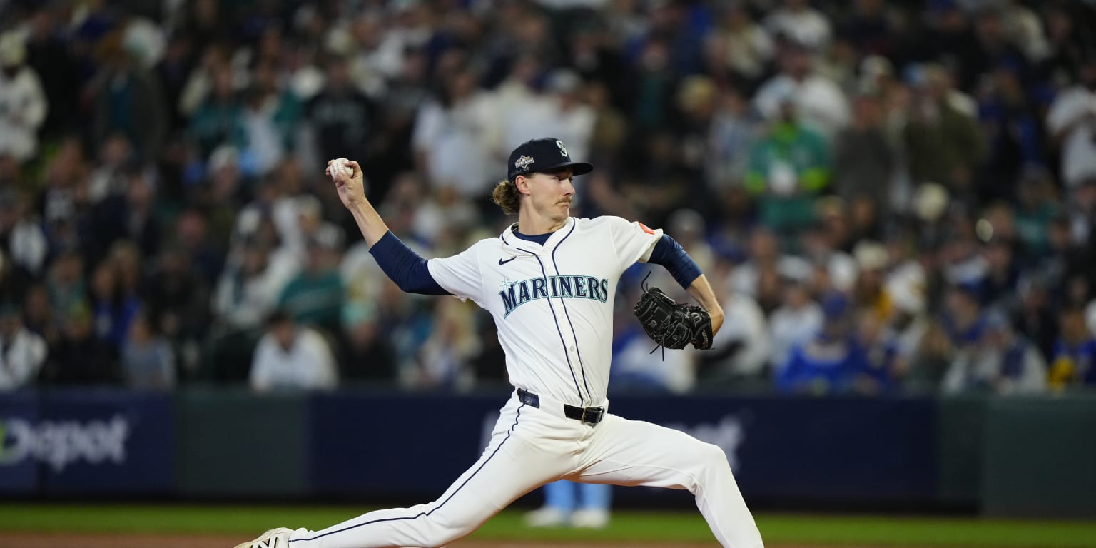 Mariners Agree to Terms with RHP Bryce Miller on 2026 Contract with Club Option for 2027