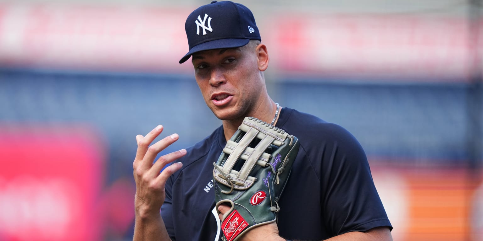 Judge takes indoor BP against overhand pitching for first time since going on IL