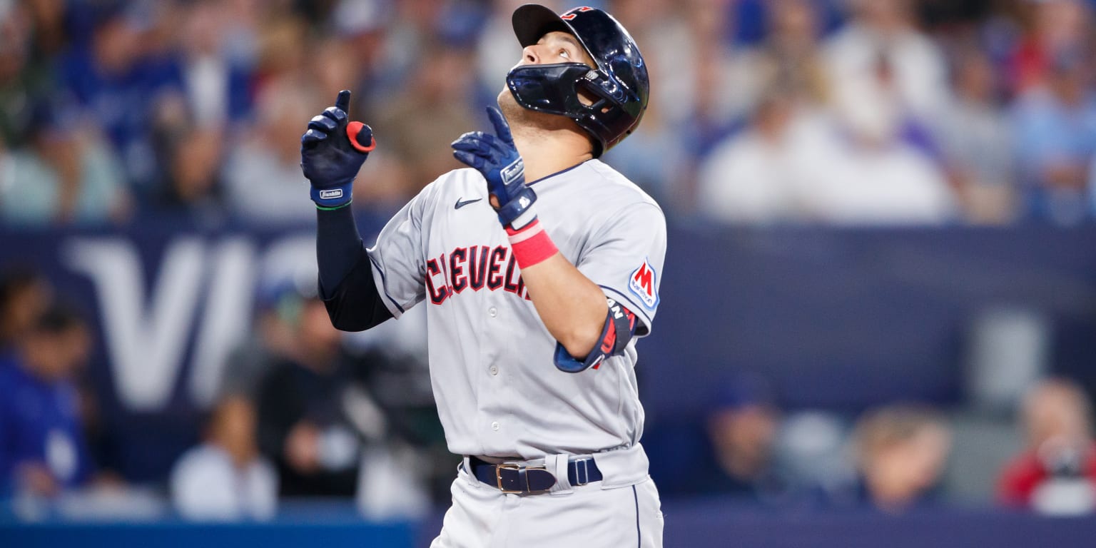 Cleveland Indians shortstop Tyler Freeman gets set to field a