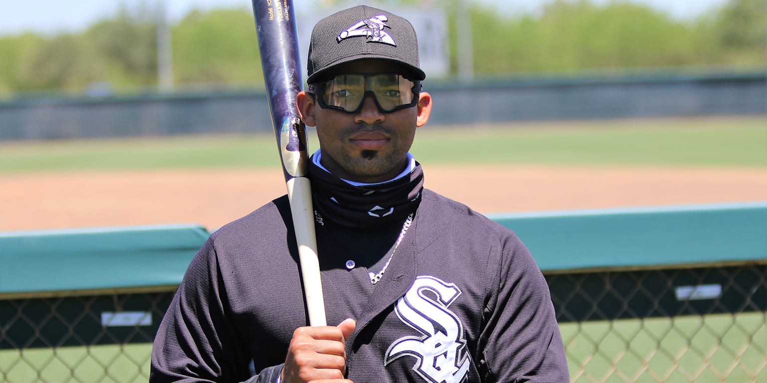 This is a 2021 photo of Yoelque Cespedes of the Chicago White Sox