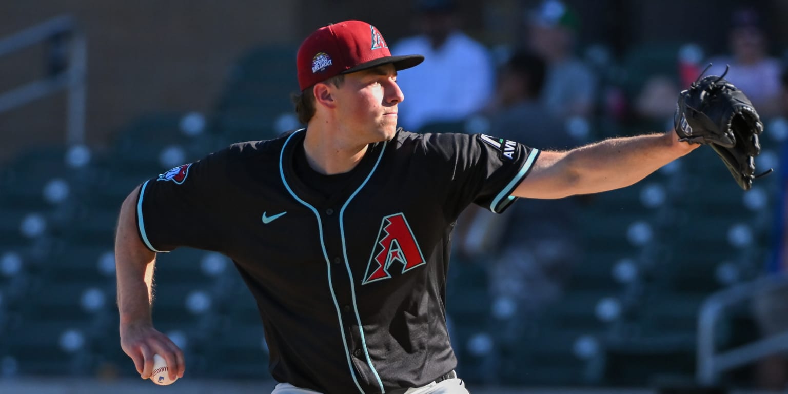 Healthy again, D-backs' No. 9 prospect shows off filthy stuff at High-A