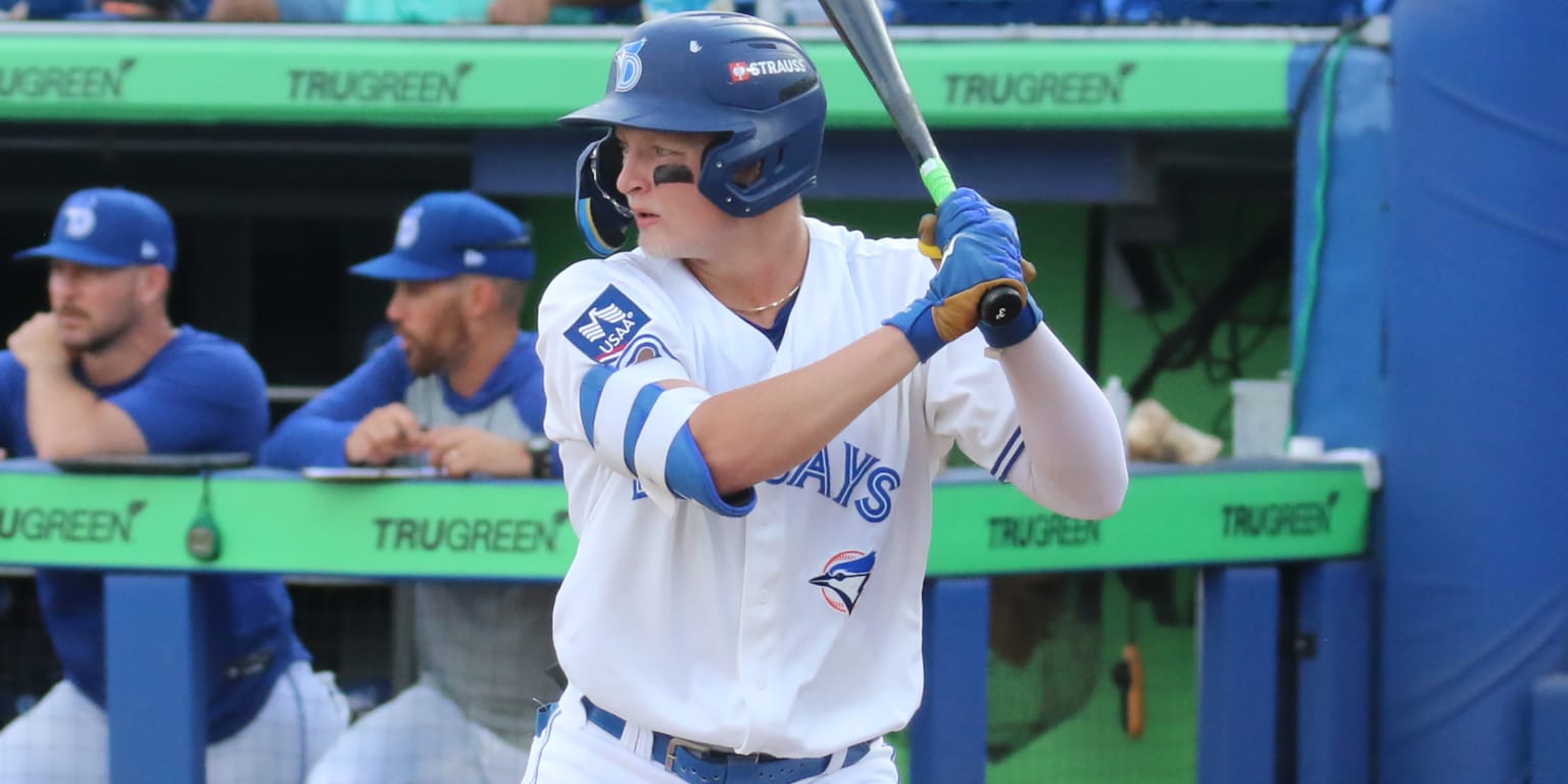 Blue Jays' top prospect enjoys 5-hit doubleheader amidst red-hot stretch