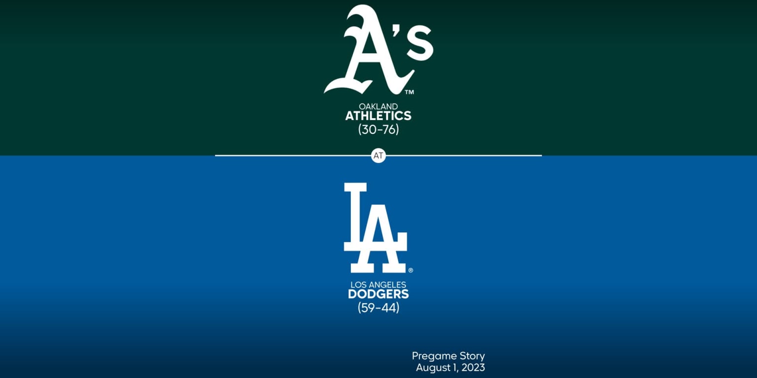 Oakland Athletics vs Los Angeles Dodgers Prediction, 8/3/2023 MLB