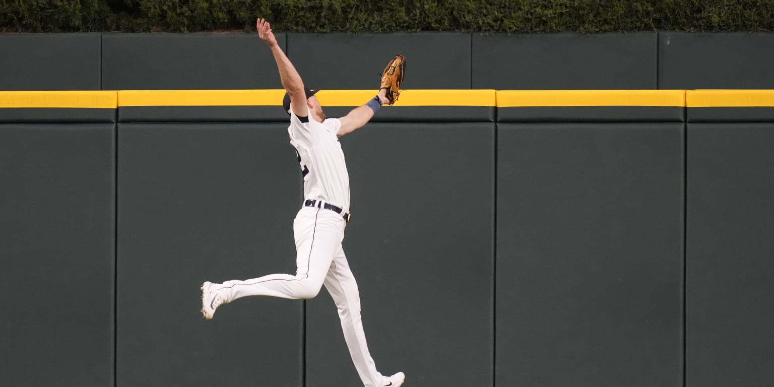 Parker Meadows makes sensational catch in loss to Yankees