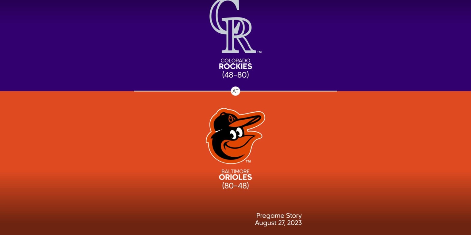 Rockies vs. Orioles Probable Starting Pitching - August 27