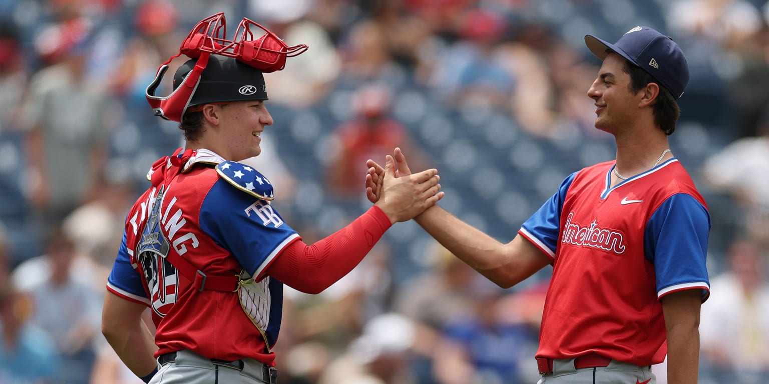 Rays' 19-year-old backstop wins Futures Game MVP after HR propels AL