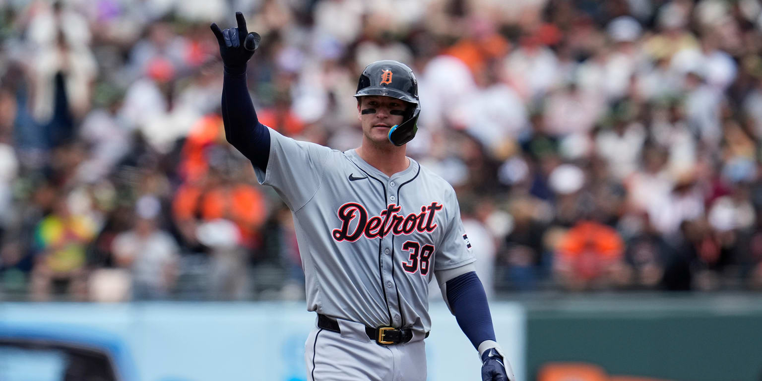 Dillon Dingler hits first career home run in Tigers' win