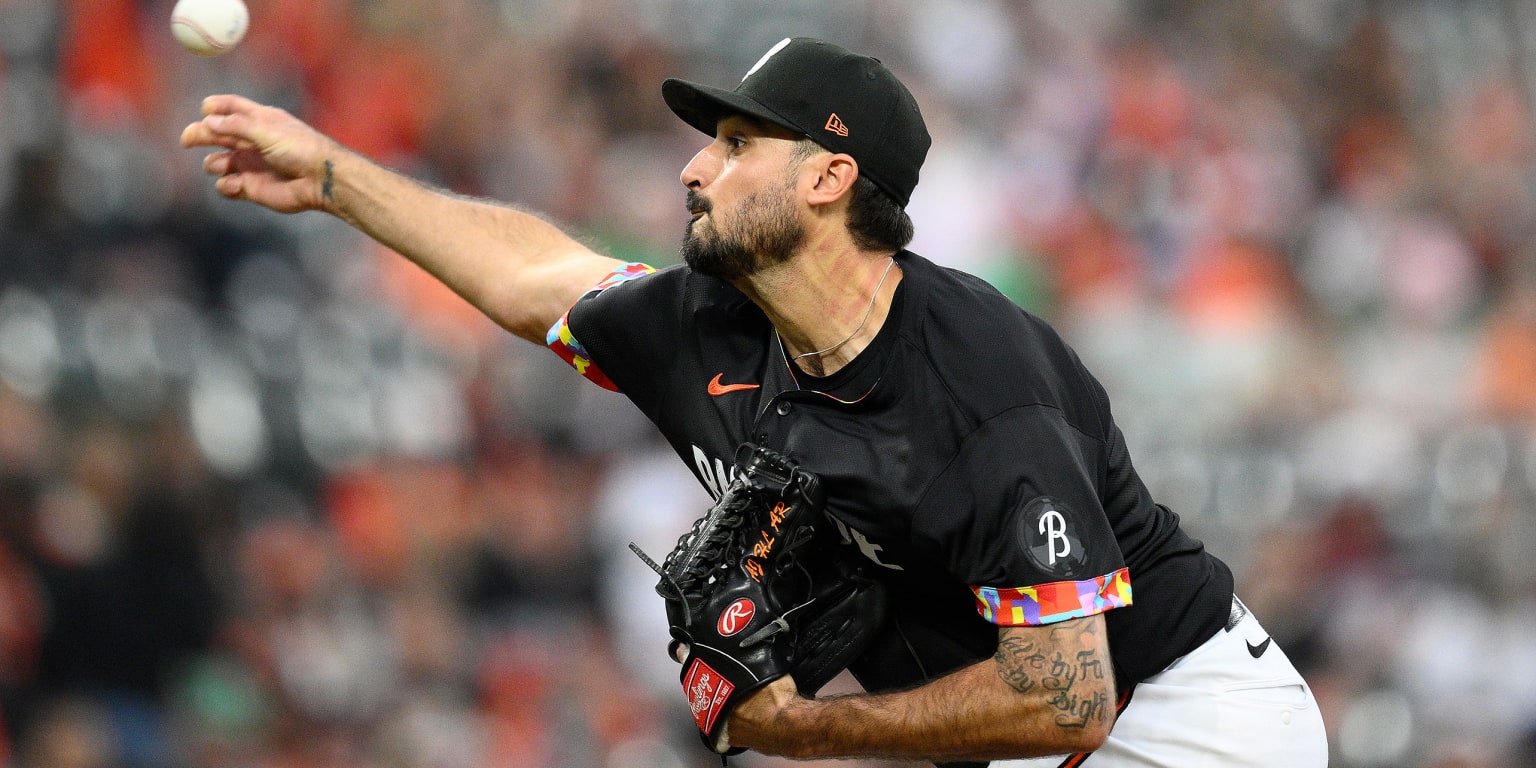 Right-hander Eflin set to return to O's on 1-year deal (source)