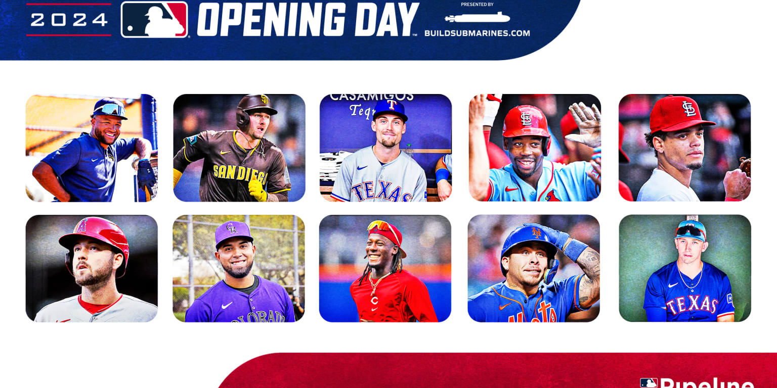 Top 24 Youngest MLB Players on 2024 Opening Day Rosters Revealed BVM Sports