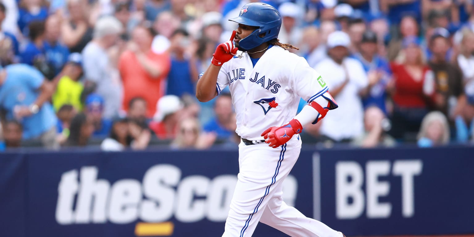 Vladimir Guerrero Jr. follows up Home Run Derby win with long ball in first  at-bat back with Blue Jays - The Boston Globe