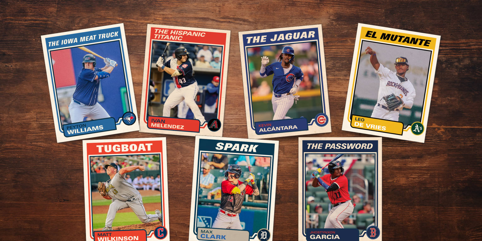 From The Iowa Meat Truck to Lil Slayyy, here are the best nicknames in the Minors